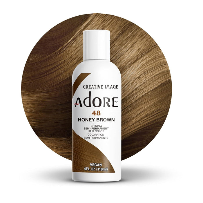 Adore Semi Permanent Hair Color,Honey Brown,48