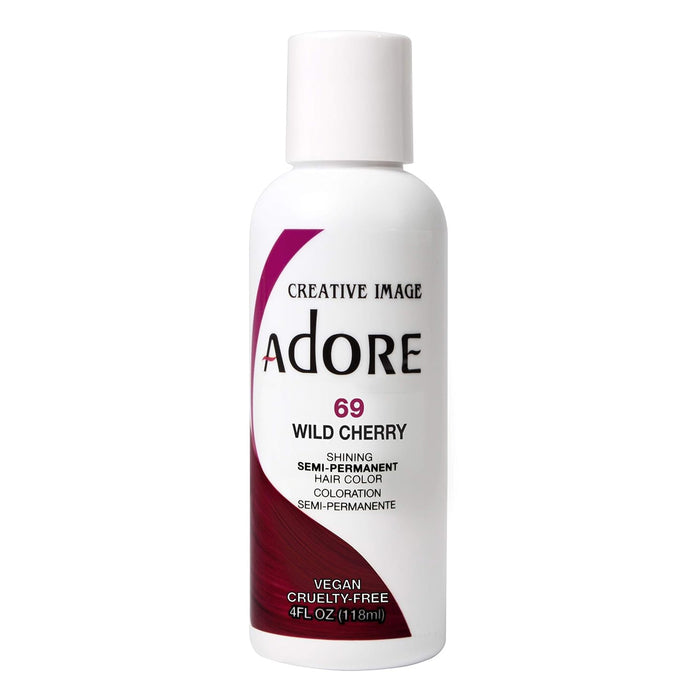 Adore Semi Permanent Hair Color,Wild Cherry,69