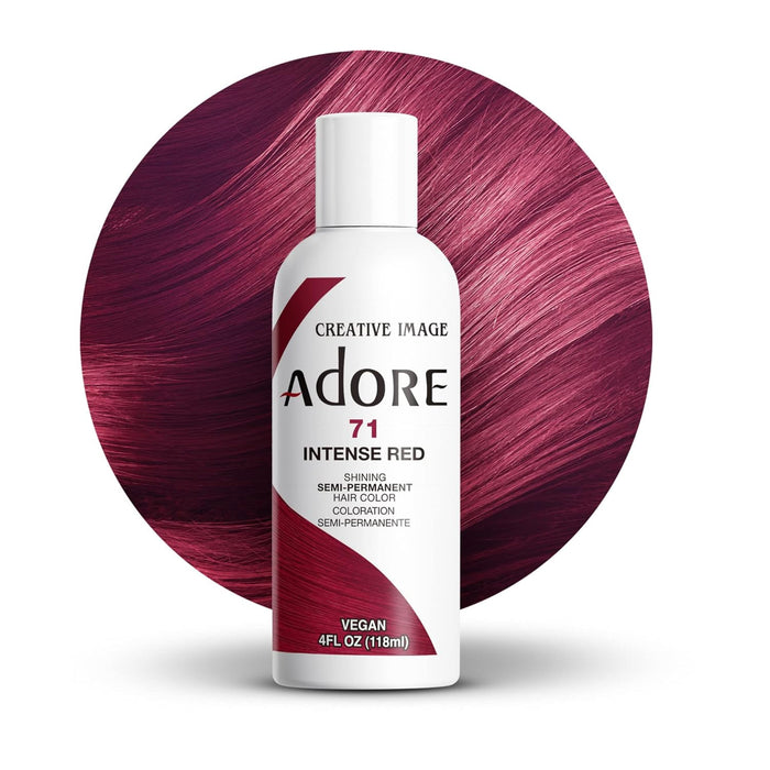 Adore Semi Permanent Hair Color,Instanse Red,71
