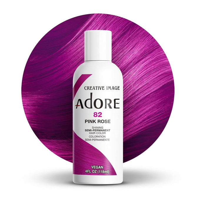 Adore Semi Permanent Hair Color,Pink Rose,82