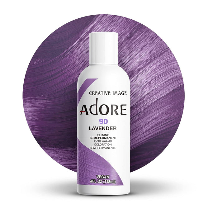 Adore Semi Permanent Hair Color,Lavender,90