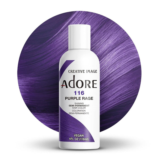 Adore Semi Permanent Hair Color,Purple Rage,116