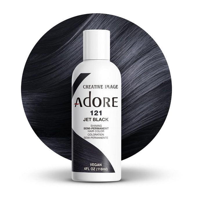 Adore Semi Permanent Hair Color,Jet Black,121