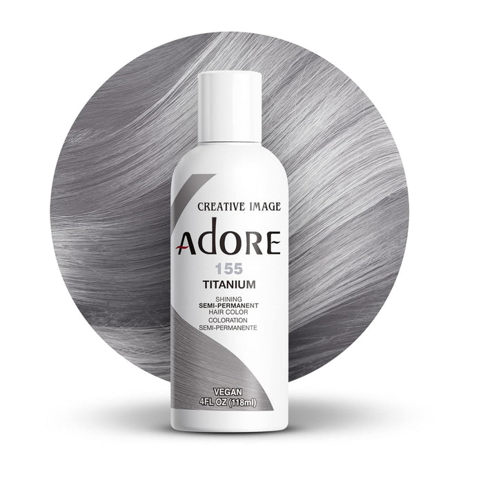 Adore Semi Permanent Hair Color,Titanium,155