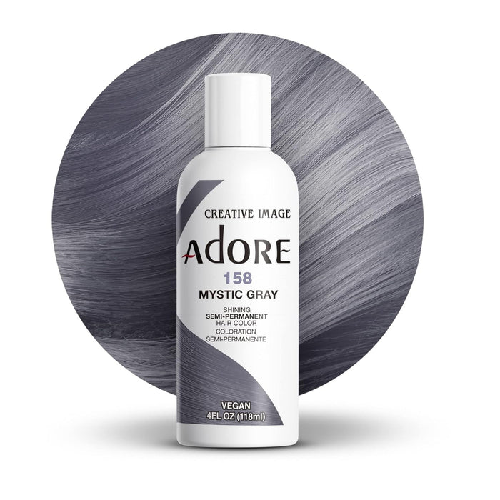 Adore Semi Permanent Hair Color,Mystic Gray,158