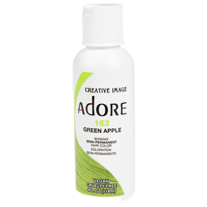 Adore Semi Permanent Hair Color,Green Apple,163