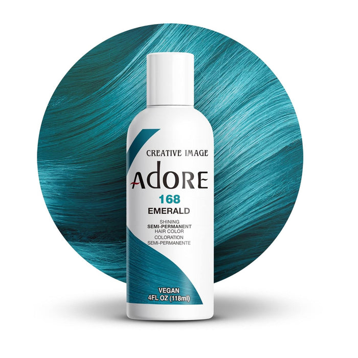 Adore Semi Permanent Hair Color,Emerald,168
