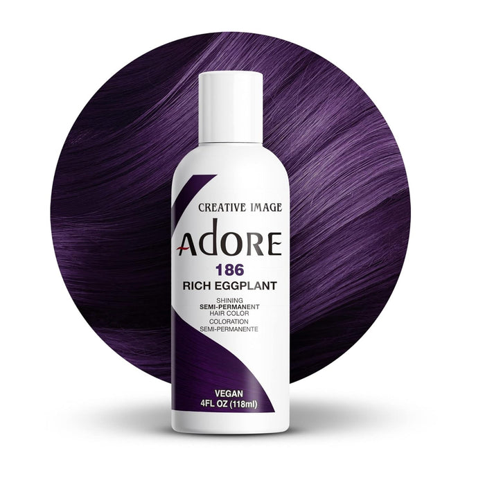 Adore Semi Permanent Hair Color,Rich Elephant,186