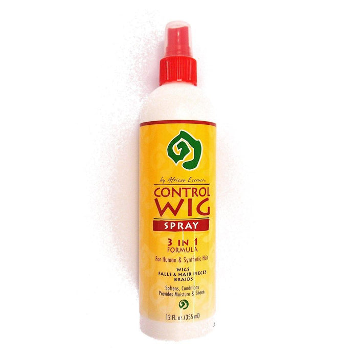 African Essence Control Wig Spray 3 in 1 Formula 12 Oz