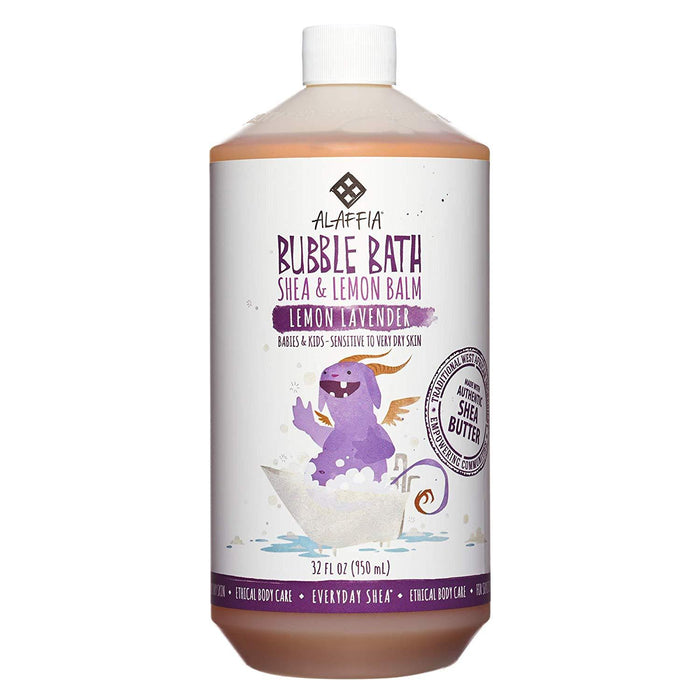Everyday Shea Bubble Bath, Lemon Lavender, 32 Oz.