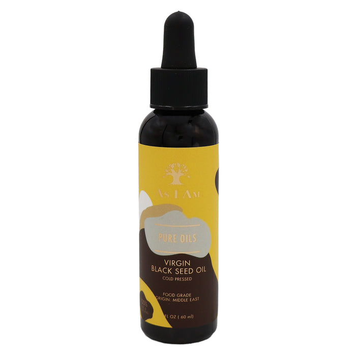 As I Am Pure Oils Virgin Black Seed Oil, 2 Oz.