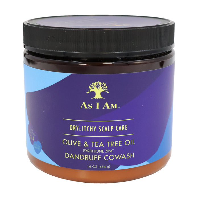 As I am Dry Itchy Scalp Care Tea Tree Oil Cowash, 16 Oz.