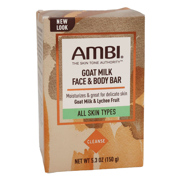AMBI Goat Milk Face Body Bar, 5.3 Oz