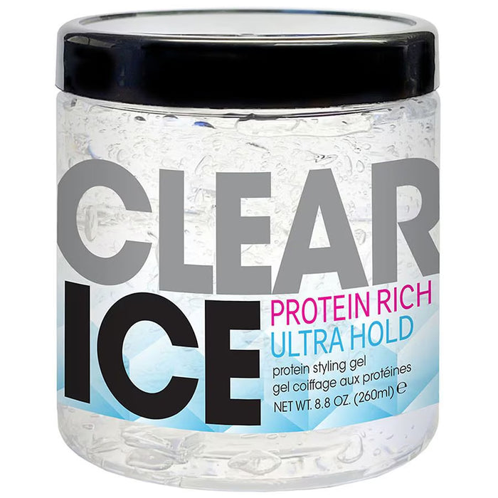 Ampro Ultra Hold Protein Clear Ice Styling Gel, 8.8 Oz