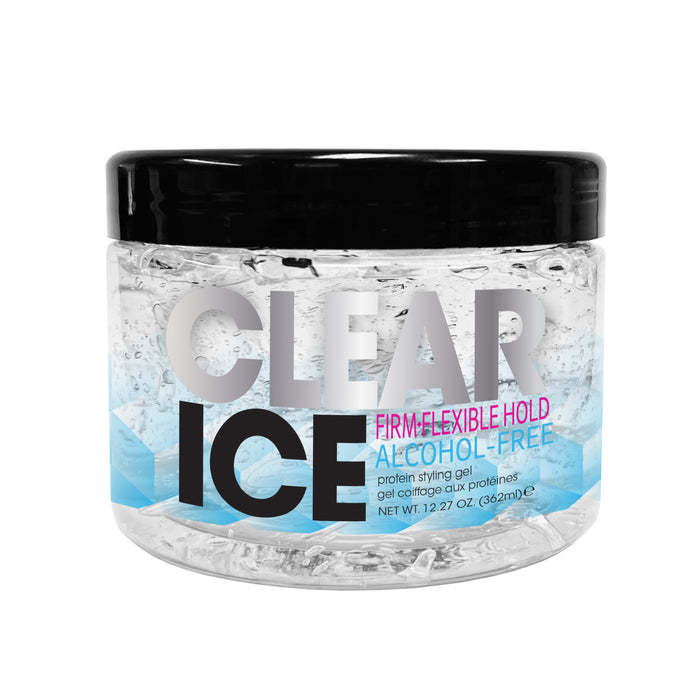Ampro Ultra Hold Protein Clear Ice Styling Gel, 12.27 Oz