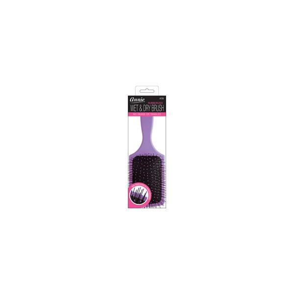 Annie Brush Wet&Dry Rubberized Purple 02750