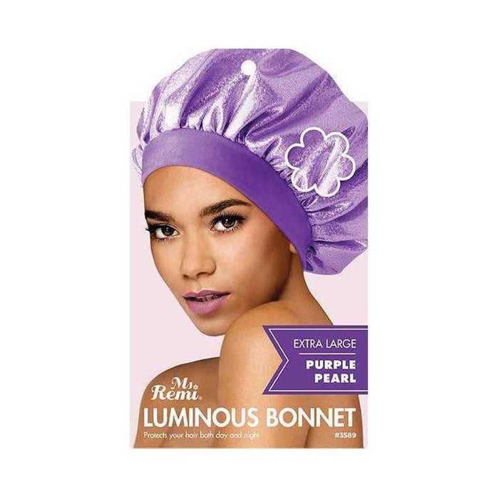 Annie Ms. Remi Extra Large Luminous Bonnet Purple Pearl