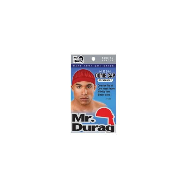 Annie Mr Durag Mesh Dome Cap Assorted 043597