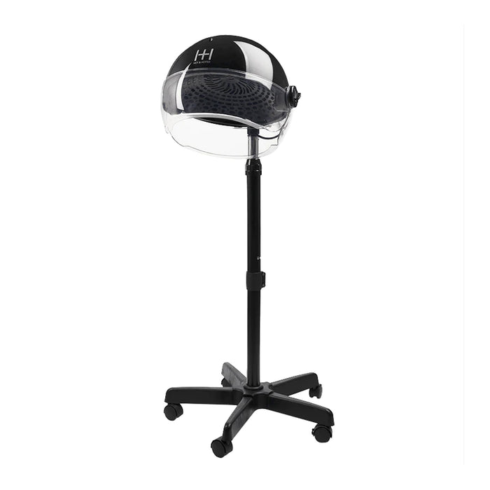 Hot & Hotter Stand Hair Dryer Black