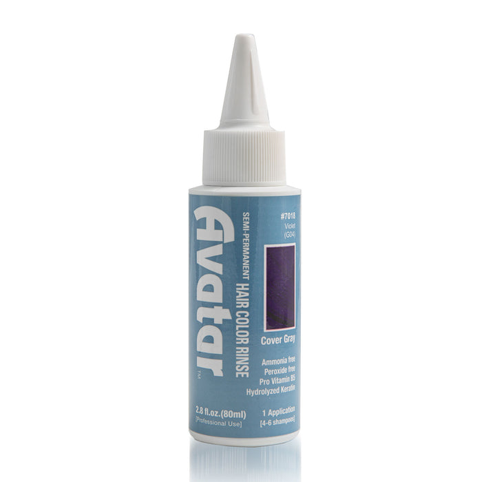 Avatar Classic Semi Permanent Hair Color Violet, 2.8 Oz.