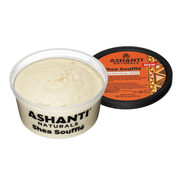 Ashanti Naturals Shea Souffle Fragrance Free 8 Oz.