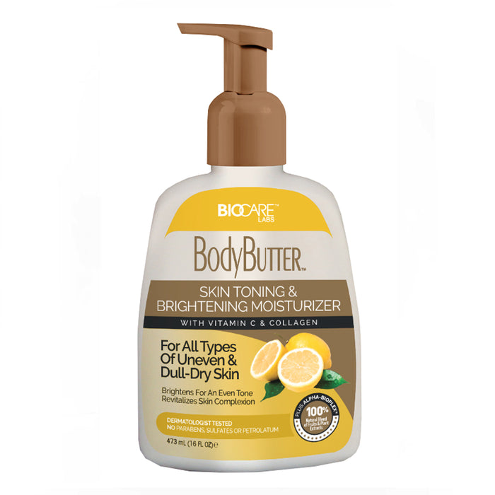 Biocare Body Butter, Skin Moisturizer with Vitamin C Collagen 16 Oz.