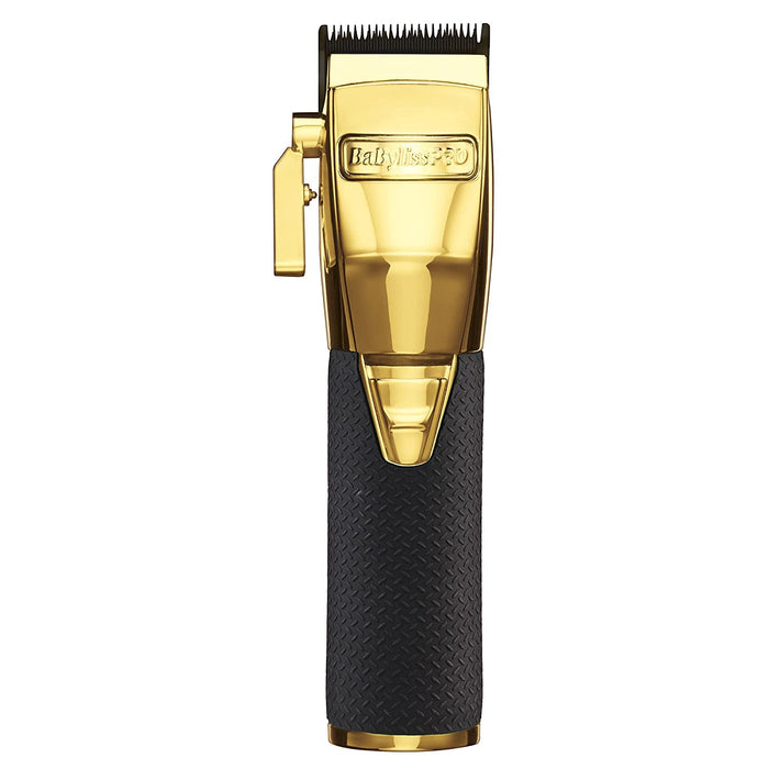 BaByliss PRO GoldFX Boost Gold Adjustable Blade Cordless Clipper FX870GBP