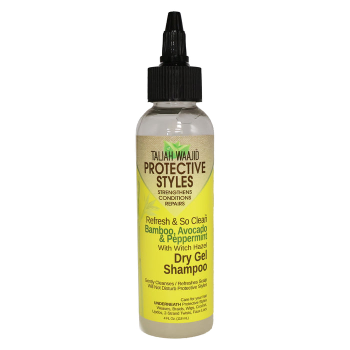 Taliah Waajid Refresh And So Clean Bamboo, Avocado And Peppermint Dry Gel Shampoo, 4 Oz.