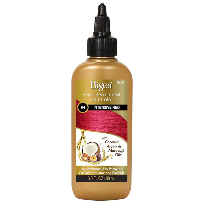 Bigen Semi Permanent Hair Color R4 Intensive Red 3 oz