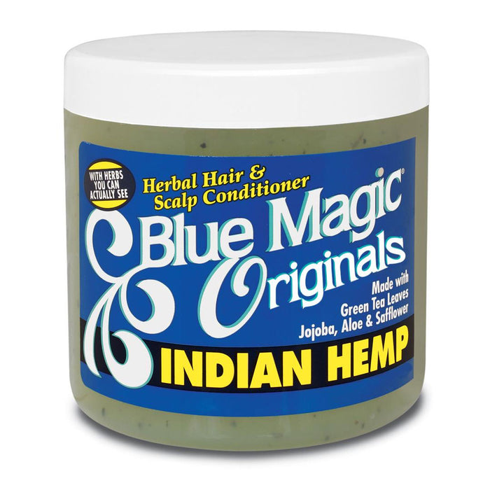 Blue Magic Organics Indian Hemp Hair Scalp Conditioner, 12 Oz.