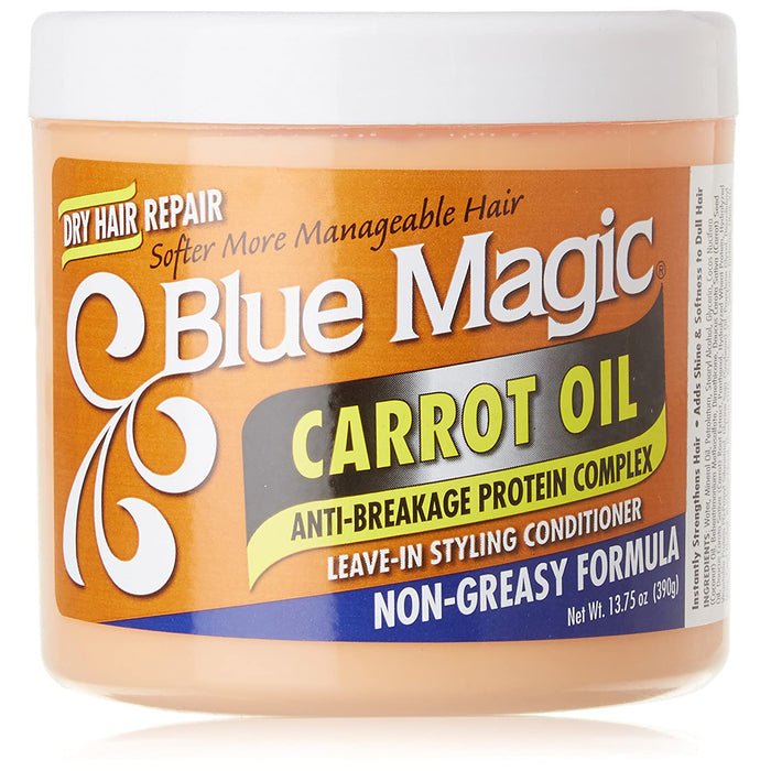 Blue Magic Antibreakage Carrot Oil Conditioner, 13.75 Oz.