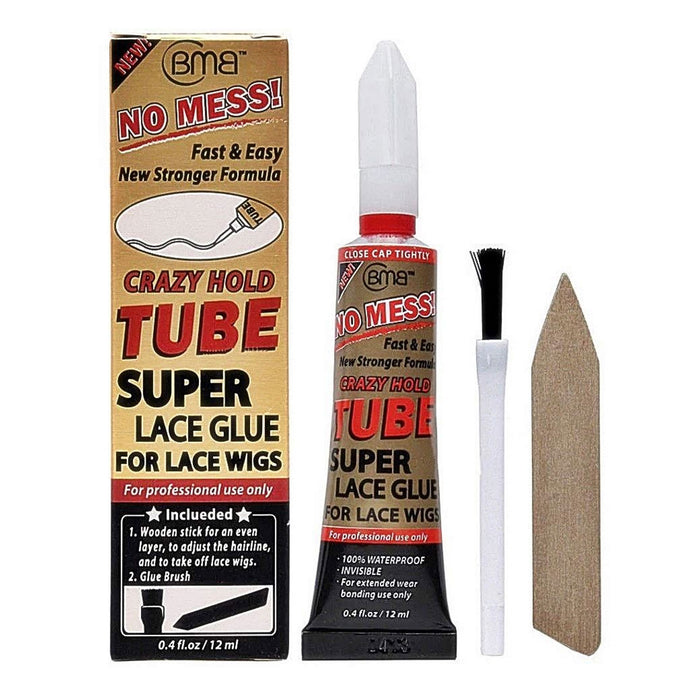 Bmb Crazy Hold Tube Super Lace Glue Adhesive, 0.4 Oz.