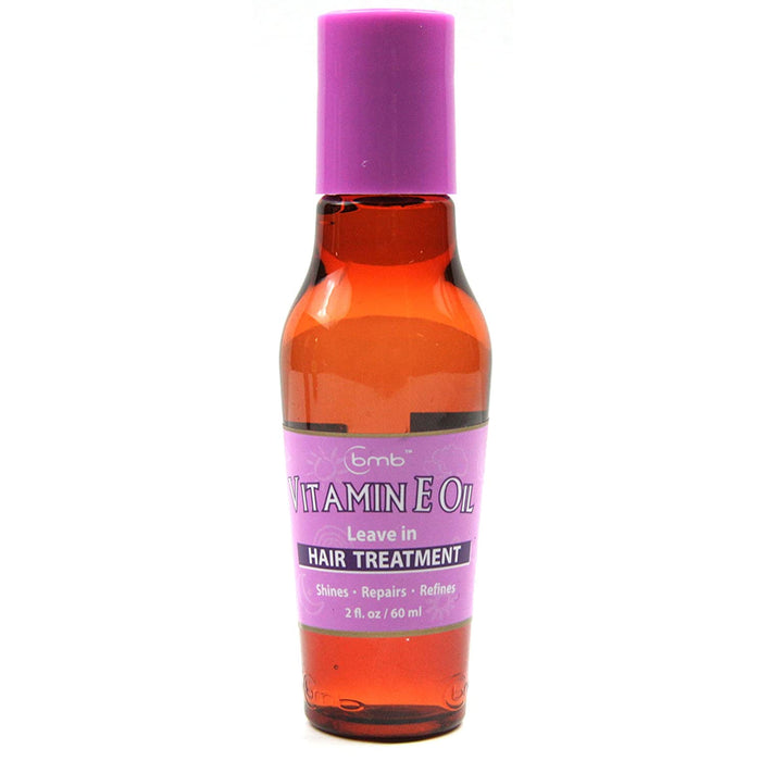 Bmb Vitamin E Oilleave In Hair Treatment Shines, Repairs, Refines, 2 Oz.