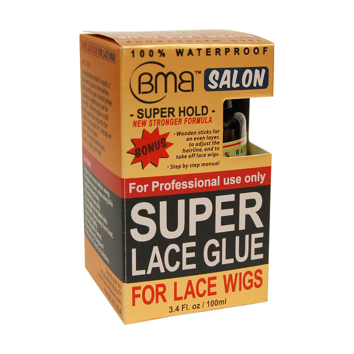Bmb Salon Super Lace Glue For Wigs, 3.4 Oz.
