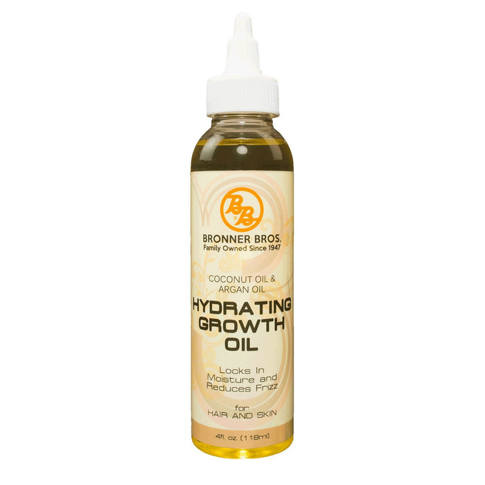 Bronner Brothers Hydrating Growth Oil Coconut Argan Oil, 4 Oz.