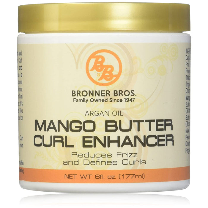 Bronner Brothers Mango Butter Curl Enhancer, 6 Oz.