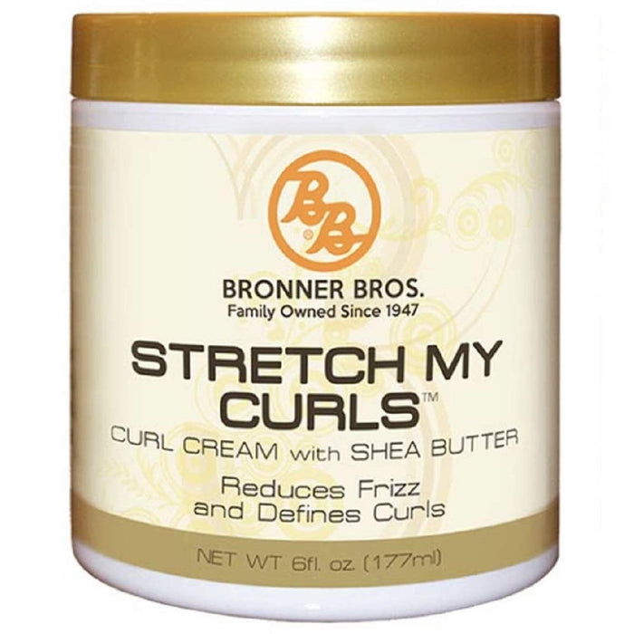 Bronner Brothers Stretch My Curls Reduces Frizz And Defines Curls, 6 Oz.