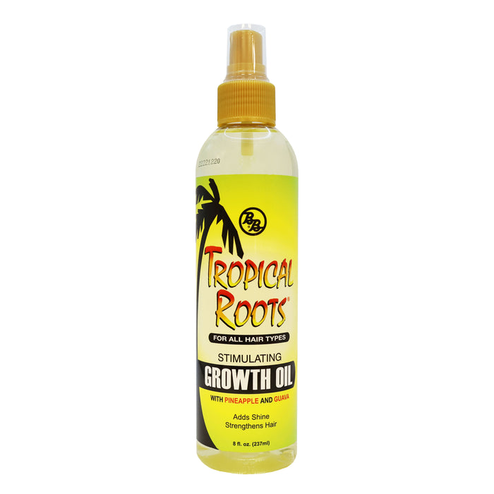 Bronner Brothers Tropical Roots Stimulating Growth Oil 8 Oz.
