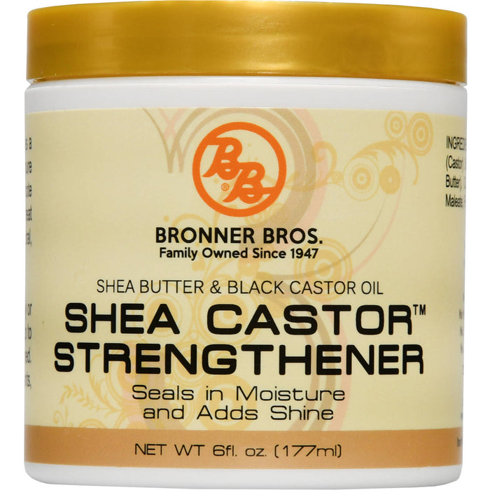 Bronner Brothers Shea Castor Strengthener, 6 Oz.