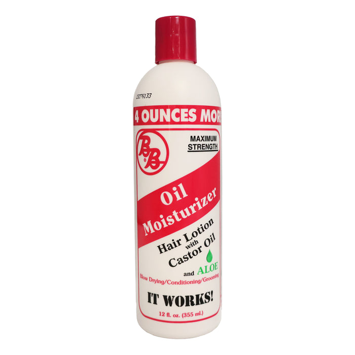 Bronner Brothers Oil Moisturizer Hair Lotion, 12 Oz.