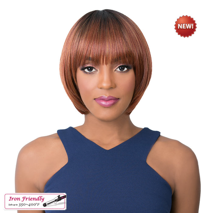 Synthetic Wig, Cap Size Medium, Length: Short,TT GINGER
