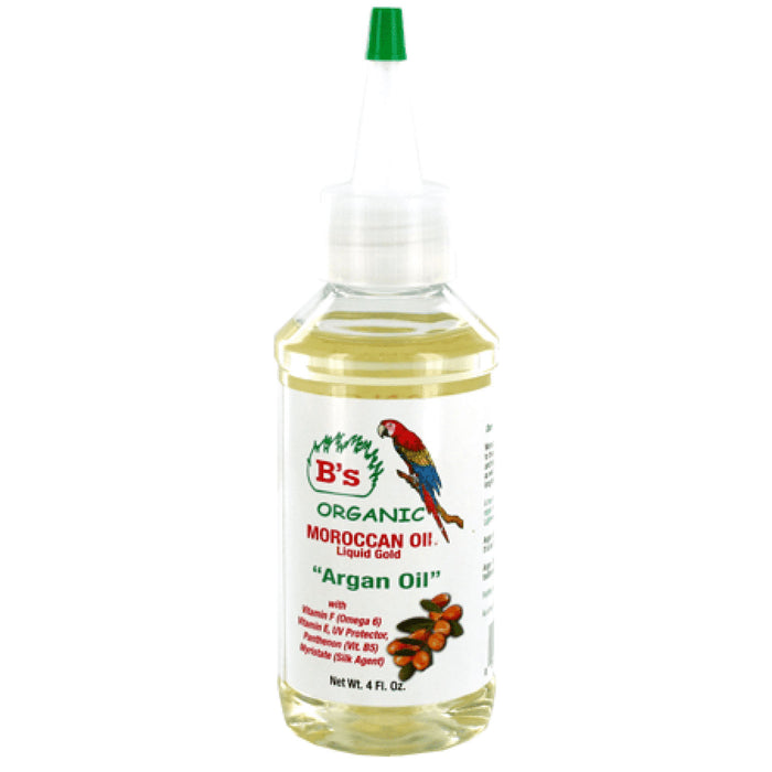 B's Organic Moroccan Argan Oil 4 Oz