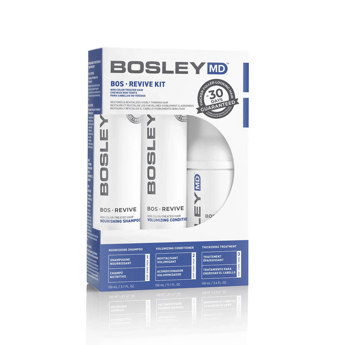 Bosley MD BOSRevive Non Color Treated Hair Starter Pack