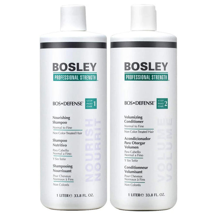 BOSLEY Defense Green Non Color Liter Shampoo, Conditioner