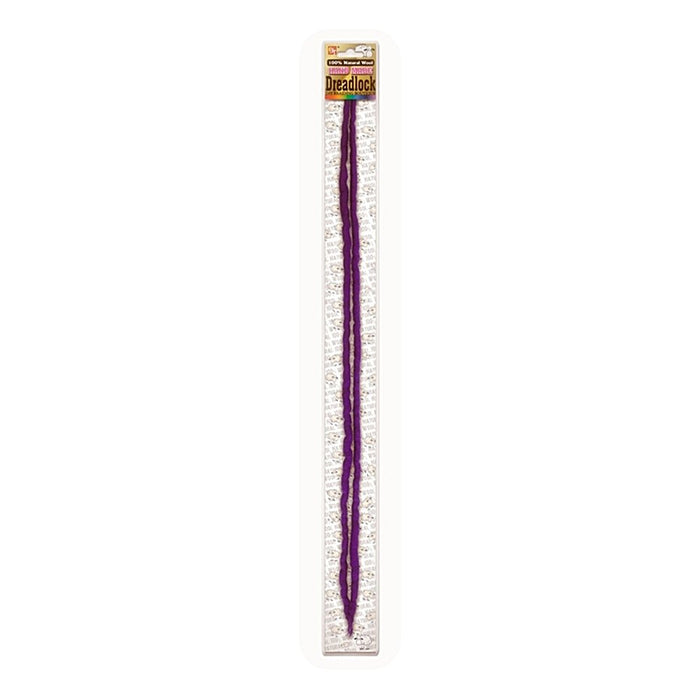 Beauty Town Natural 100% Wool Dreadlock DIY Braiding Boutique, Purple