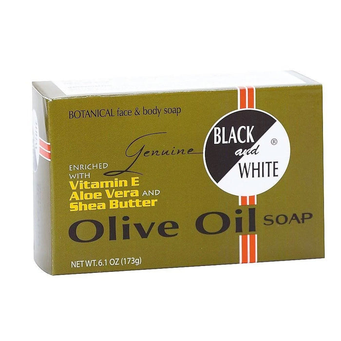 Black & White Olive Oil Soap, 6.1 Oz.
