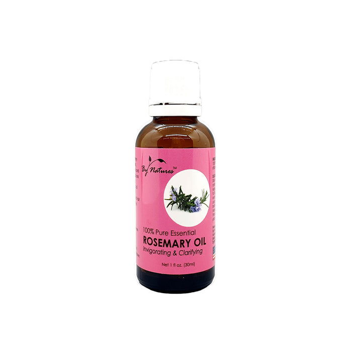 By Natures 100% Essential Oil, Rosemary Oil, 1 Oz.