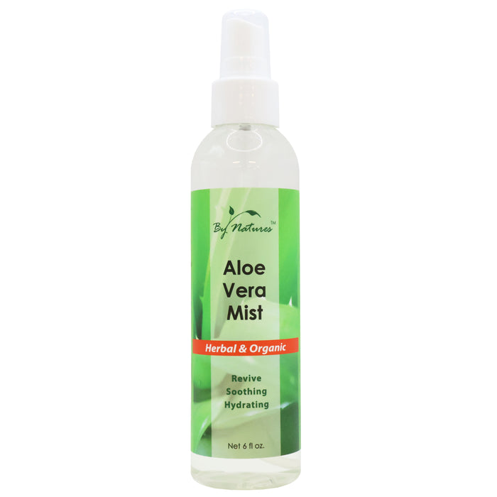 By Natures Aloe Vera Face Mist 6 Oz.