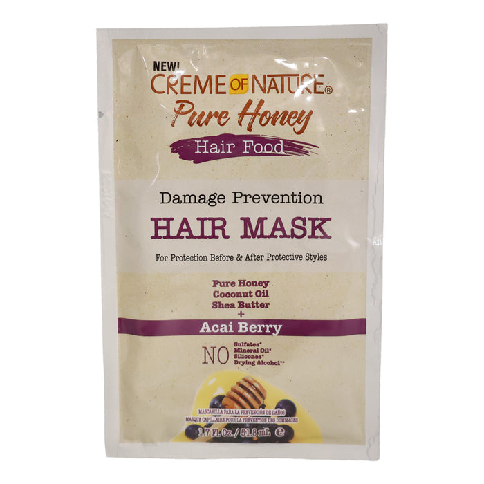 Creme of Nature Pure Honey Hair Food Mask, 1.7 Oz