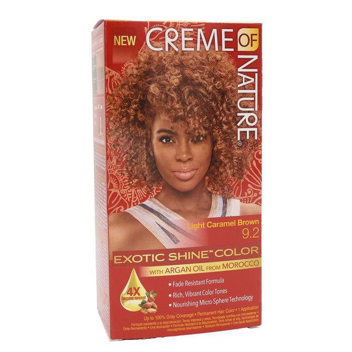 Creme Of Nature Gel Hair Color Light Caramel Brown